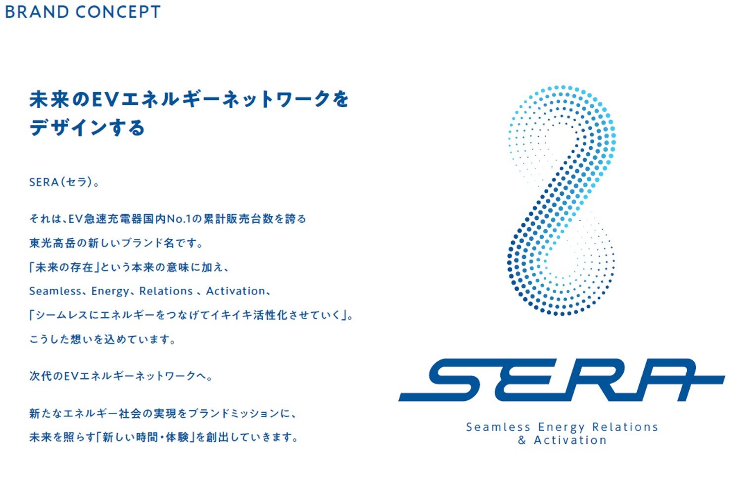 未来のEVエネルギーネットワークをデザインするSERA（セラ）